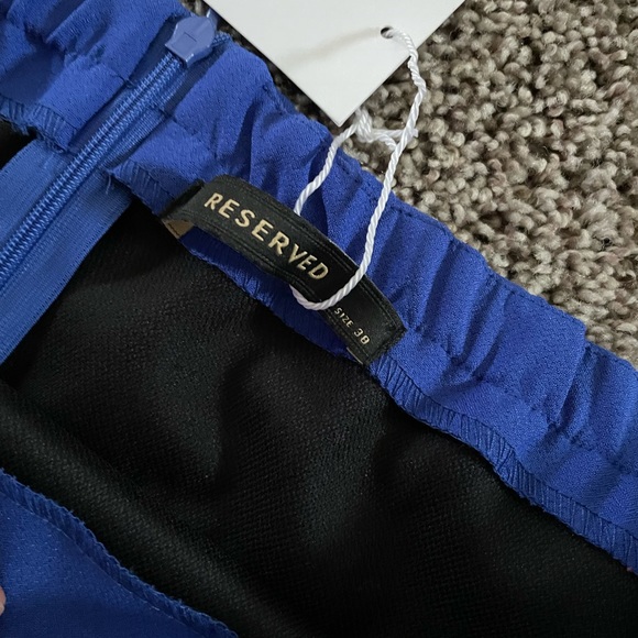 RESERVED Royal Blue off the shoulder cocktail dress, Size 38, US 8 - Picture 4 of 4